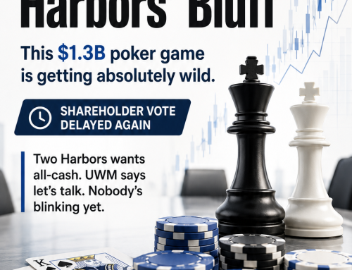 UWM Just Called Two Harbors’ Bluff — And This $1.3B Poker Game Is Getting Absolutely Wild