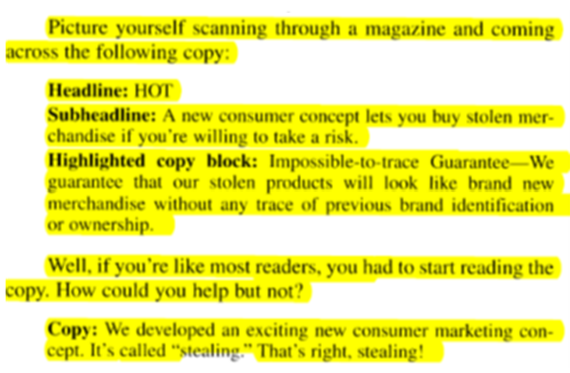 Learn to Write Sales Copy 4 – Well That Makes Sense
