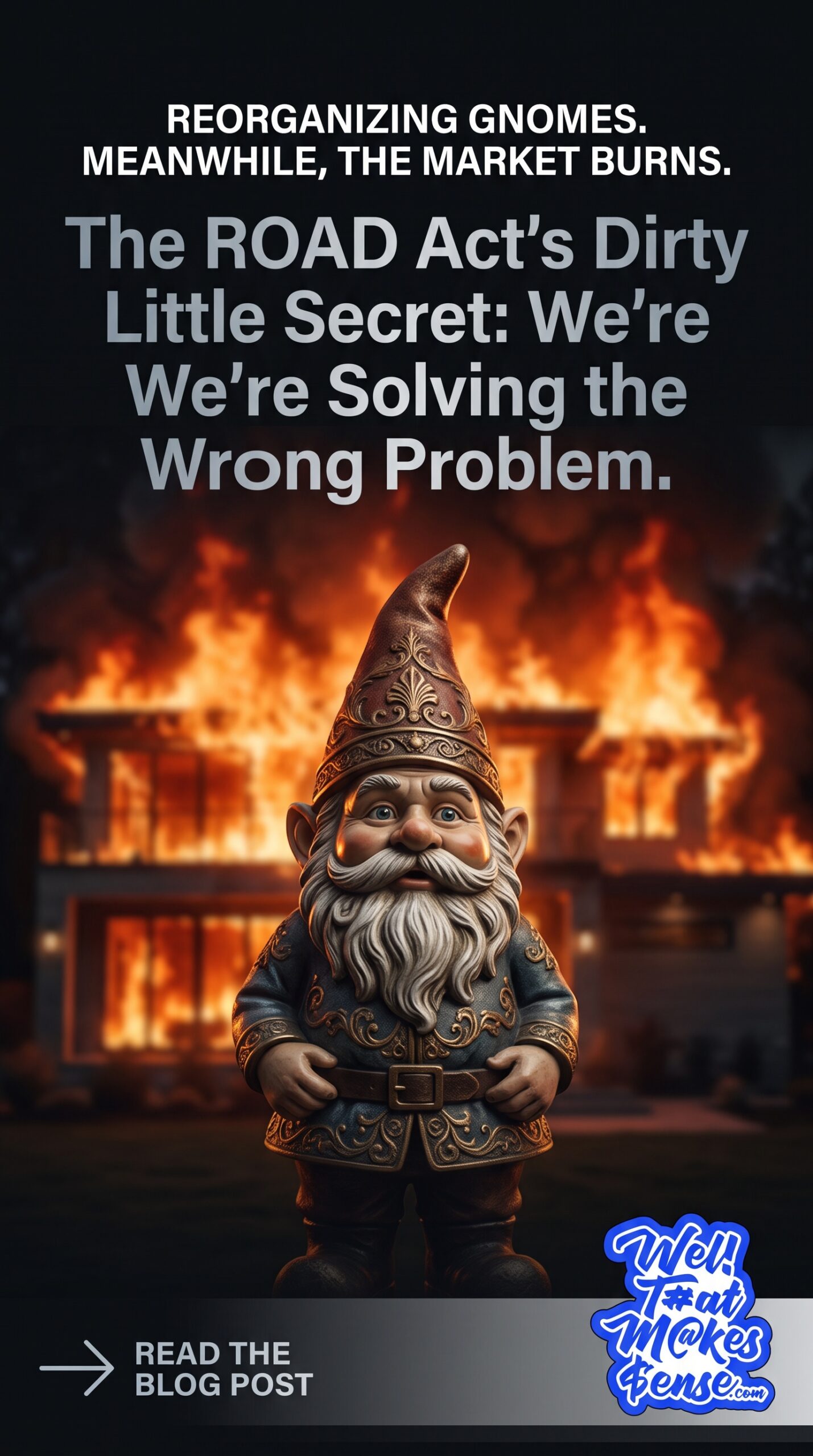 The ROAD Act’s Dirty Little Secret: We’re Solving the Wrong Problem